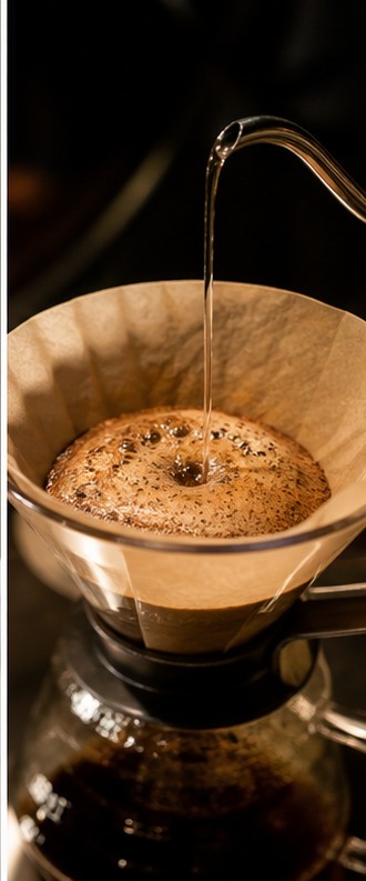 Preparo de café especial