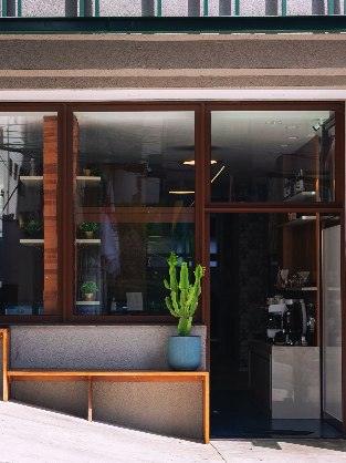 Fachada da Romã Pâtisserie