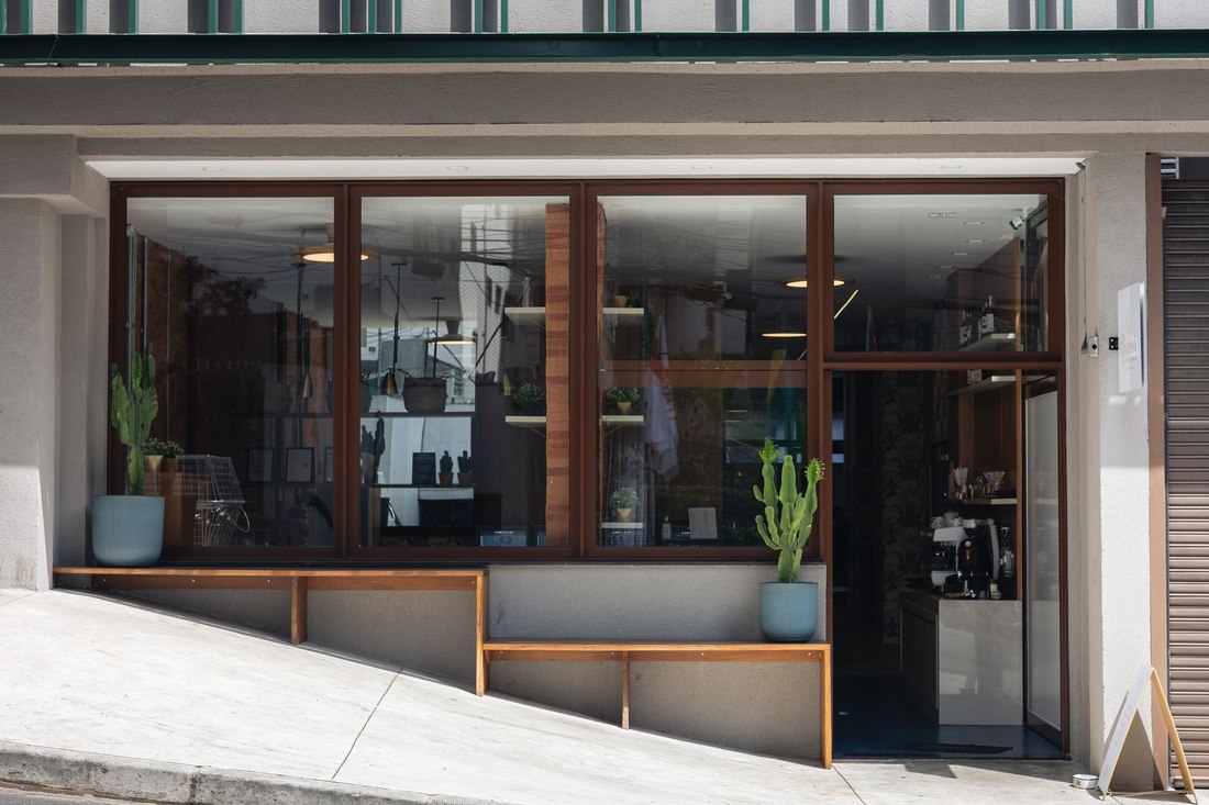 Fachada da Romã Pâtisserie
